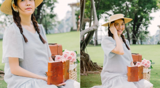 Thúy Vân hóa nàng thơ khoe nhan sắc trong trẻo, sắp làm mẹ vẫn nhất quyết giữ tính cách nhí nhảnh
