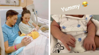 Đàm Thu Trang khoe ảnh con gái mới ngày nào còn “đỏ hỏn” nay đã mũm mĩm, đáng yêu thế này