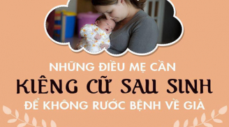 Ở cữ mùa thu phạm vào 3 điều cấm kị này, mẹ càng ngày càng gầy mòn, con dễ đau ốm bệnh tật