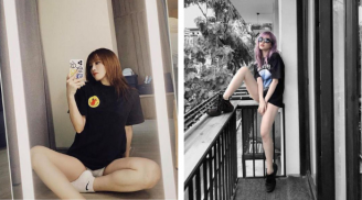 Diện mốt giấu quần khoe chân dài, bạn gái Sơn Tùng M-TP gây tranh cãi với tư thế ngồi 'vô duyên'