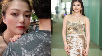 NSƯT Kiều Anh tình tứ dựa vai một người đàn ông sau tuyên bố kết hôn, liệu có phải công khai ông xã?