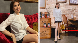 Bị 'tố' nối gót theo Hương Giang photoshop quá đà, Hòa Minzy tung ảnh gốc với đôi chân gây bất ngờ