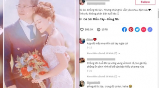 Tung ảnh cưới chồng U50 lấy vợ xinh như hotgirl, sự thật về cặp đôi khiến dân tình ngã ngửa