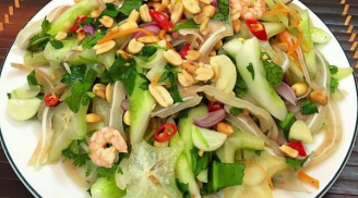 Cách làm nộm tai heo dưa chuột, thêm 2 thứ này vào nữa thì ngon hết sảy