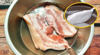 Thêm 1 loại gia vị khi rã đông, thịt cứng đến đâu cũng mềm ra trong tích tắc