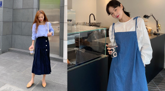 10 cách diện áo blouse trơn màu cho nàng phong cách sang xịn hết cỡ