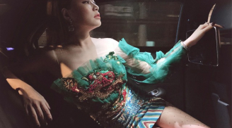 Diện đồ họa tiết đỉnh cao như Hoàng Thùy Linh đã không bị 'dừ' mà vẫn được khen nức nở