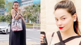 Hồ Ngọc Hà đích thân khoe bụng bầu lớn ở cuối thai kỳ, nhưng hành động xóa vội sau đó mới gây chú ý