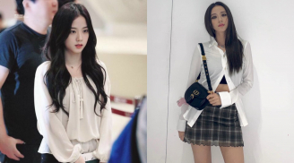 Học cách lên đồ ngày thu đơn giản xinh đẹp và thanh lịch như Jisoo (BlackPink)