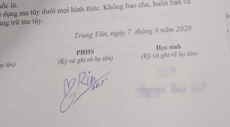 Nữ sinh nhờ bạn cùng lớp giả mạo chữ kí phụ huynh, kết quả nhận được khiến cô nàng giật mình