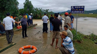 3 thanh niên bị nước cuốn trôi, 1 người tử vong khi đi qua cầu tràn