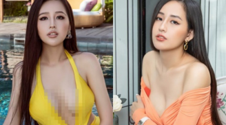 Mai Phương Thúy “đốt mắt” người nhìn khi đăng ảnh o ép vòng 1 như chực 'trào' ra ngoài
