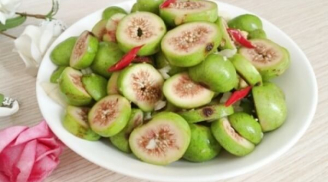 Làm sung muối xổi chỉ cần thêm bước này đảm bảo giòn, ngon mà không bị chát
