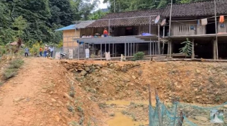 Kỉ niệm ngày cưới linh đình, khoe nhà mới khang trang, cô Thu Sao lại lộ nhà sàn cũ kĩ của nhà chồng