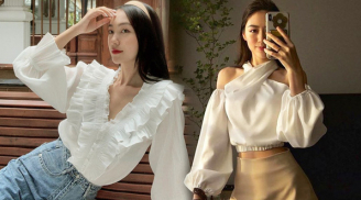 3 bí kíp mix với áo blouse trắng tiểu thư 'chanh sả' để thăng hạng phong cách ngay