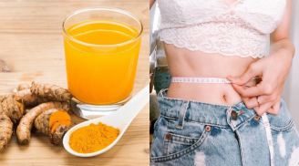 Cách uống tinh bột nghệ giảm cân, 'đốt' mỡ bụng hiệu quả nhất