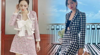 Mỹ nhân Việt khéo léo biến hóa cực sang chảnh với cây vải tweed