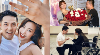 Những màn cầu hôn 'để đời' của sao Việt: Ông Cao Thắng đưa Đông Nhi sang Mỹ, Trường Giang cầu hôn trên truyền hình