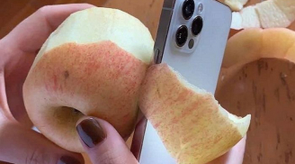 Xôn xao viền Iphone 12 sắc tới nỗi gọt được vỏ táo, dân tình 'điêu đứng' đòi kiểm chứng