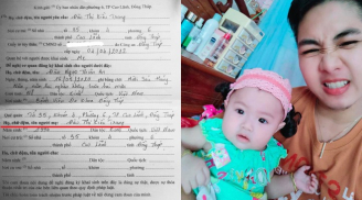 Người đàn ông mang bầu đầu tiên ở Việt Nam chia sẻ giấy khai sinh của con, phần tên người mẹ gây bất ngờ