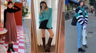 12 set đồ với boots đảm bảo chanh sả cho bạn diện đi làm đi chơi đều đẹp