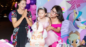 Trang Trần tiết lộ lý do ông xã không thể có mặt trong tiệc sinh nhật con gái