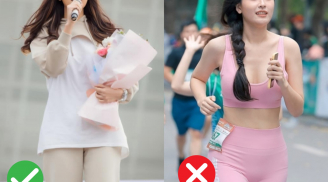 Cuối cùng thì Mai Phương Thúy cũng đã rút được kinh nghiệm chọn đồ thể thao sau nhiều lần thị phi