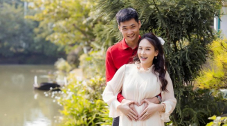 Bảo Thanh khoe vẻ xinh đẹp rạng ngời, tiết lộ sự khác biệt giữa 2 lần mang bầu