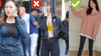 Mùa đông mặc legging phải ghim ngay các bí quyết sau để tránh bị phản cảm