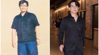 Hội nam thần Vbiz và muôn vàn lý do giảm cân, riêng Kim Lý là để bế con