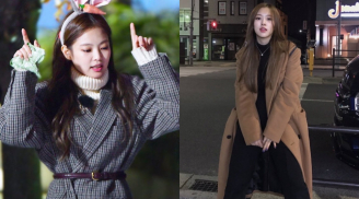 Mix đồ ngày rét vừa đơn giản thanh lịch lại sang hết phần thiên hạ giống Jennie và Rosé (BlackPink)