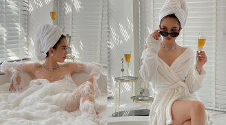 Ngọc Trinh lại khiến fan 'phát sốt' với bộ ảnh nude trong bồn tắm nhưng status đính kèm mới gây chú ý