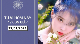 Tử vi thứ Tư ngày 27/1/2021 của 12 con giáp: Dậu đón tin mừng, Hợi hưởng lộc trời ban