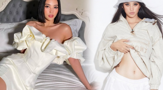 Mới đầu năm Tiểu Vy đã vén áo khoe sắc vóc đẹp 'ná thở' với vòng eo phẳng lỳ
