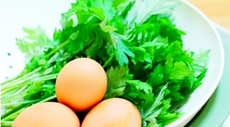Phụ nữ thường xuyên ăn trứng gà ngải cứu giúp thải độc, làm đẹp, lợi đủ đường