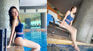 Diễm Hương khoe ảnh xinh đẹp nhưng bàn tay người đàn ông nắm tay nàng hậu mới gây tò mò