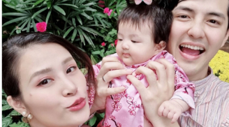 Đông Nhi lần đầu công bố ảnh của con gái lúc 1 tuần tuổi, quả thực là bản sao của Ông Cao Thắng