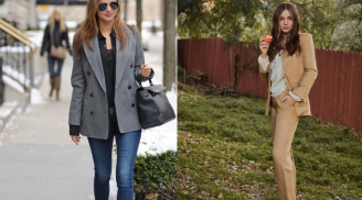 Miranda Kerr lên đồ với blazer trẻ trung xịn mịn, không học theo thật uổng phí