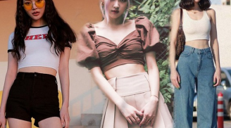 Mix áo croptop với các items sau đảm bảo diện lên tôn dáng nàng nào cũng thích mê