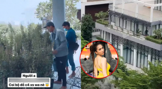 Ngọc Trinh bắt đầu trồng cây xanh bảo hộ căn biệt thự triệu đô sau vụ mất đồ hiệu hơn 10 tỷ