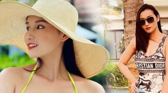 Lã Thanh Huyền lên đồ với bikini hàng hiệu đắt giá nhưng cách mix có gì đó sai sai