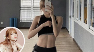 Thiểu Bảo Trâm vạch áo khoe cơ bụng săn chắc nhưng xóa ngay trong vòng một nốt nhạc