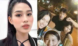 Đỗ Thị Hà lộ nhan sắc thật khi để mặt mộc đi ăn vỉa hè cùng Á hậu Phương Anh