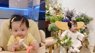 Ái nữ nhà Đông Nhi gây sốt với khoảnh khắc 'muốn giành ăn với cả thế giới'