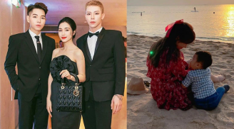 Con trai Hòa Minzy 'phấn khích' khi nhận được quà từ cậu Đức Phúc, khoảnh khắc tự xỏ giày 'cưng xỉu'