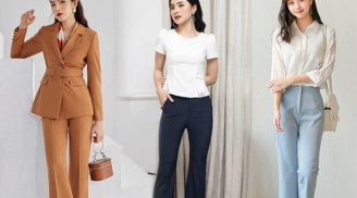 Mẫu quần âu 'hack' dáng siêu đỉnh, diện vừa hack dáng cao ráo vừa giúp chân thon gọn