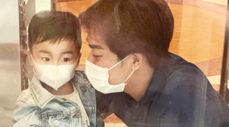 Hòa Minzy bày tỏ nỗi nhớ nhung với chồng và con nhưng lại tự nhận hai bố con 'không giống nhau tí nào'