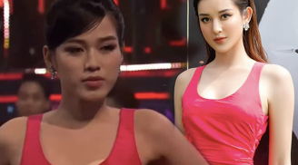 Cùng diện một chiếc đầm: Đỗ Thị Hà vô tình để lộ lót ngực, Huyền My cao tay diện kín đáo