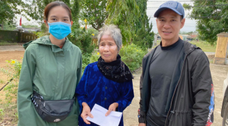 Vợ chồng Lý Hải - Minh Hà từng ghi điểm trong lòng công chúng bằng hành động này khi trao tiền từ thiện