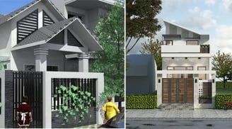 9 mẫu nhà ống 1 tầng gác lửng đẹp mê ly, có từ 500 triệu trong tay là dễ dàng xây được